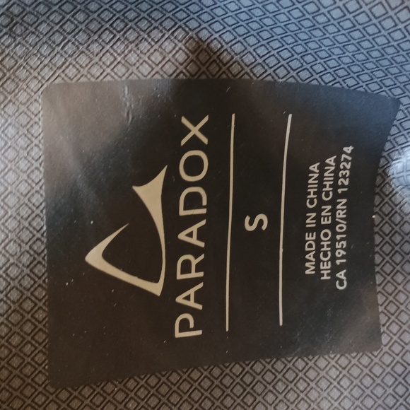 Lightweight black rain jacket with green dots, size S - Picture 6 of 7